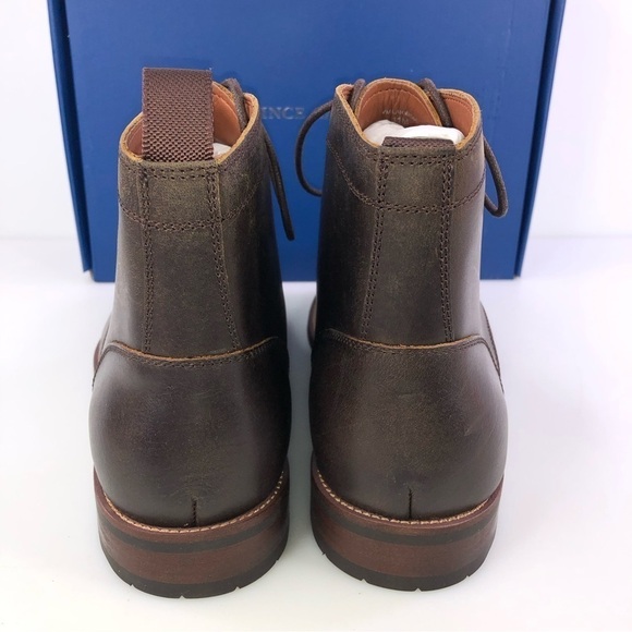 Vince Camuto Men\'s Lannie Leather Jack Boot Mocha 11M New